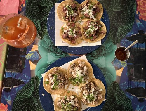 Tacos de La Taquería en Barcelona