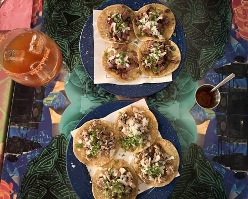 Tacos de La Taquería en Barcelona