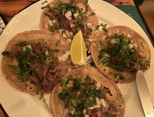 Tacos de suadero en Redrum