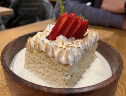 Pastel de tres leches