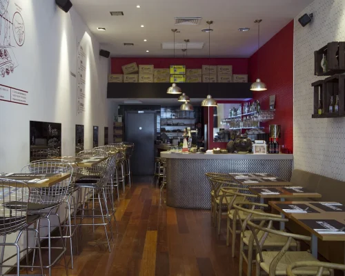 Tlaxcal, taquería en el Born