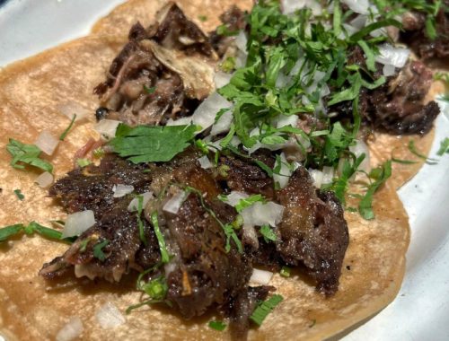 Tacos de Cabeza en Tlaxcal