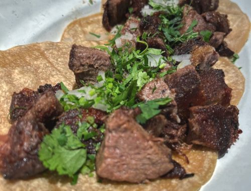 taco de lengua en Tlaxcal